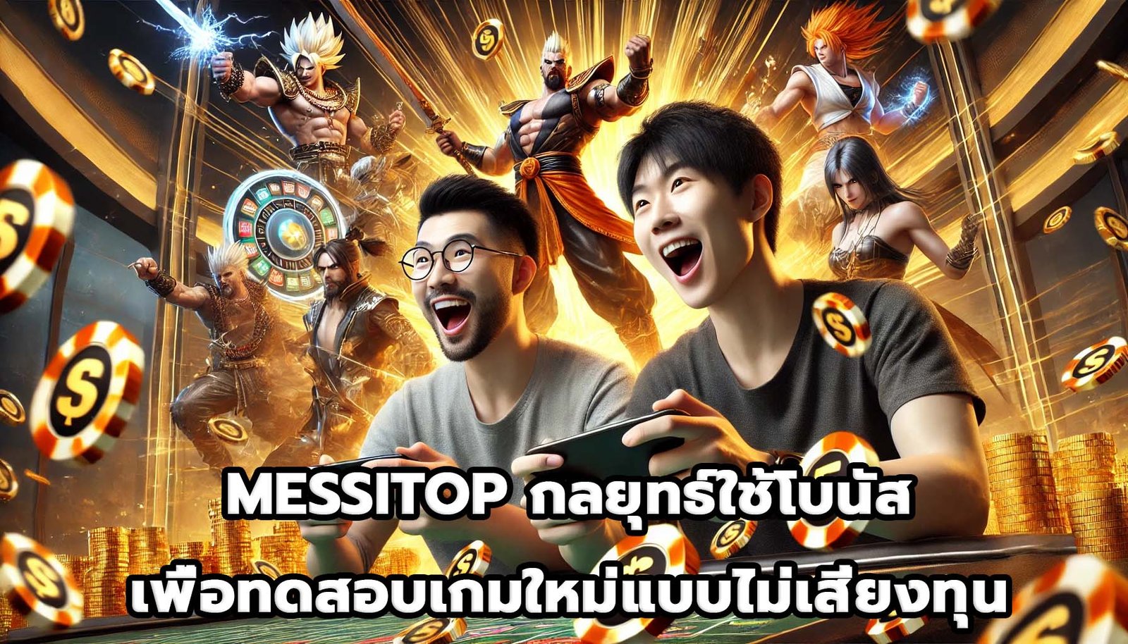 MESSITOP กลยุทธ์ใช้โบนัสเพื่อทดสอบเกมใหม่แบบไม่เสี่ยงทุน-9