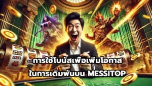 การใช้โบนัสเพื่อเพิ่มโอกาสในการเดิมพันบน MESSITOP-10